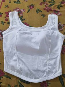 White padded Tank Top Camisole