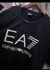 ( Free Delivery 🚚 ) Emporio Armani EA7 Black T-Sh