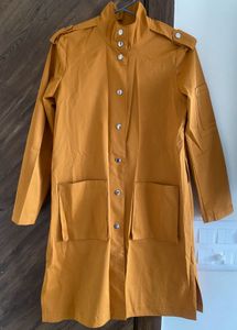 Chic Ochre Yellow Blazer