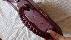 bag brown colour handbag