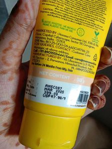 Mamaearth chia oil free sunscreen