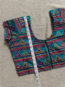 Green Designer Blouse