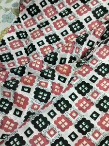 Block printed traditional stole