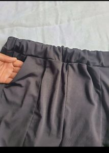 Flared Split Hem Pants