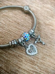 Charming Silver Charm Bracelet