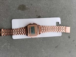 Rose Gold Digital Watch