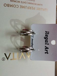 Elegant Silver Hoop Earrings