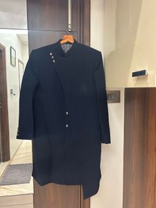 Royal midnight Regent sherwani with free brooch