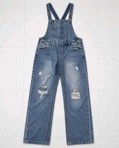 SHE.IN Wide Leg Denim Overalls