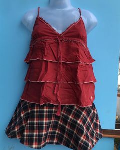 Cute Red Cami Top
