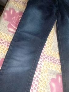 Gas Narrow Jeans Black | New Condition | Waist-75 Cm | Length-90cm