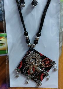 Ethnic Necklace and Earring Set