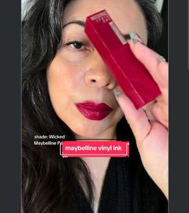 Maybelline SuperStay Vinyl Ink Lipstick( wicked)