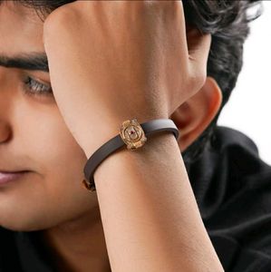 sterling with 2.5 thick gold plated bracelet