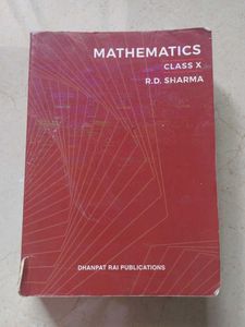 R.D. Sharma Mathematics Class X Book