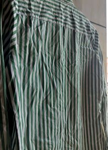 Classic Striped Button-Down Shirt