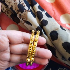 gold plated bangles