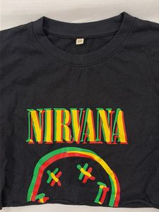 NIRVANA CROPPED BABY TEE