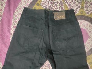 Black Chino Trousers Pants Jeans Cloth Material