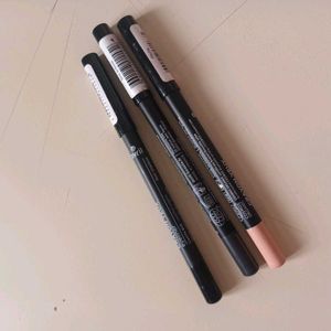 Avril Organic Eyeliner Pencils - 3 Pack