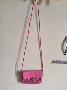 Chic Pink Crossbody Bag