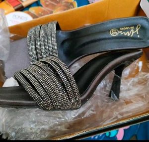 Sparkling Embellished Mules