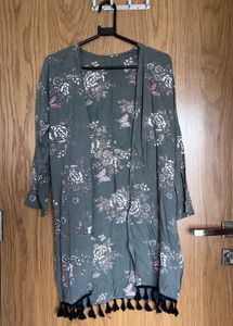 Floral Kimono Cardigan/cover
