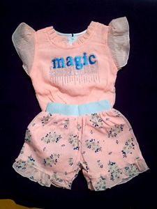 Beautiful Top And Bottom ❤️❤️ Baby Girl Dress