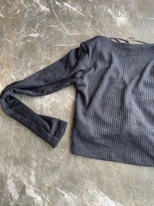 Zara Ribbed Crop Top