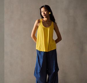 Vibrant Yellow Nicobar Racerback Tank