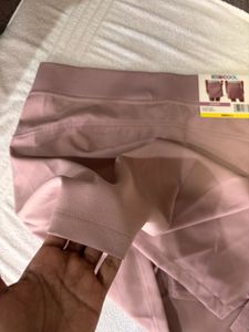 Light Pink A-line Skirt + shorts (skorts)