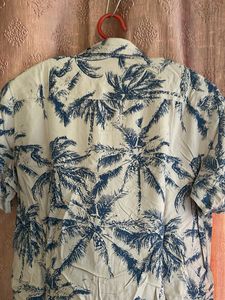 Men's Palm Tree Print Shirt