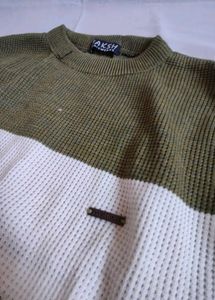 Men's Striped Knit Sweater