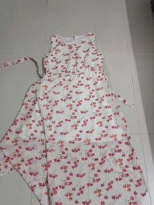 Floral High-Low Dress