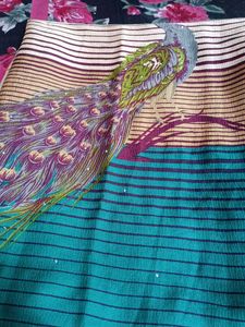 simple and soft saree
