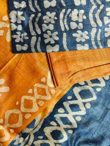 Batik Print Kurta Set