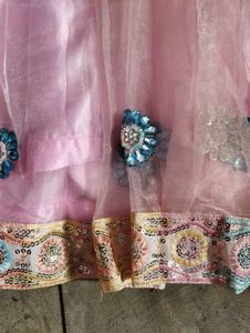 Fastival Skirt Cum Lehenga