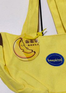 Cute Bear Print Canvas Tote Bag.