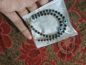 Evil Eye Beaded Ankletspack of 8