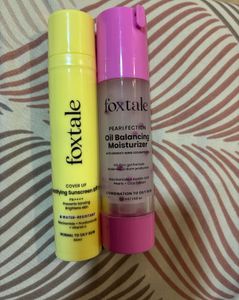 Foxtale Sunscreen &amp; Moisturizer Duo ☀️