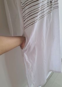 White Kurta with Pocket