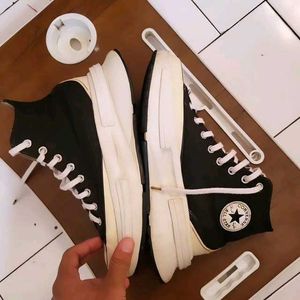 Classic Black High-Top Converse Sneakers