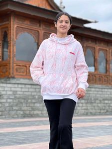 Cute Pink Pattern Hoodie