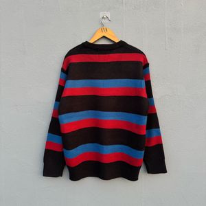 Striped Knit Sweater