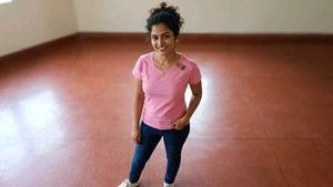 Pink Casual T-Shirt