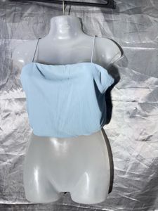 Light Blue Spaghetti Strap Top