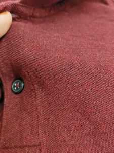 boys Burgundy Polo T-Shirt