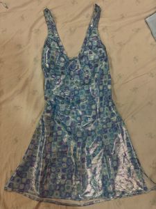 Sparkly Blue Party Dress