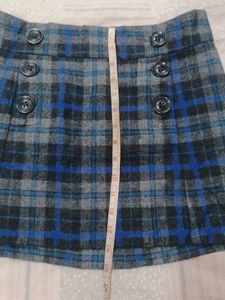 Plaid Mini Skirt