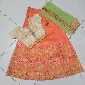 Stunning Embroidered Lehenga Choli Set